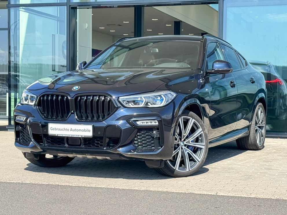 BMW X6 xDrive 40 d M Sport Laserlicht AHK El. Panodach 360 Kamera ACC