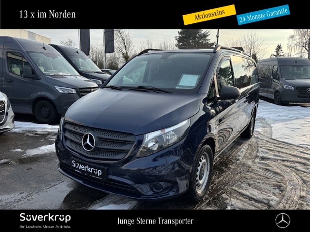 MERCEDES-BENZ Vito 119 TOURER PRO LANG NAVI KLIMA 8SITZER AHK