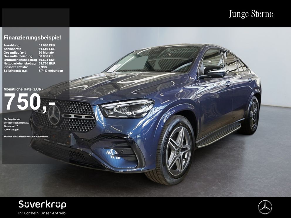 MERCEDES-BENZ GLE 400 e 4M Coupé ,  AMG BURM NIGHT WIDE MEMO