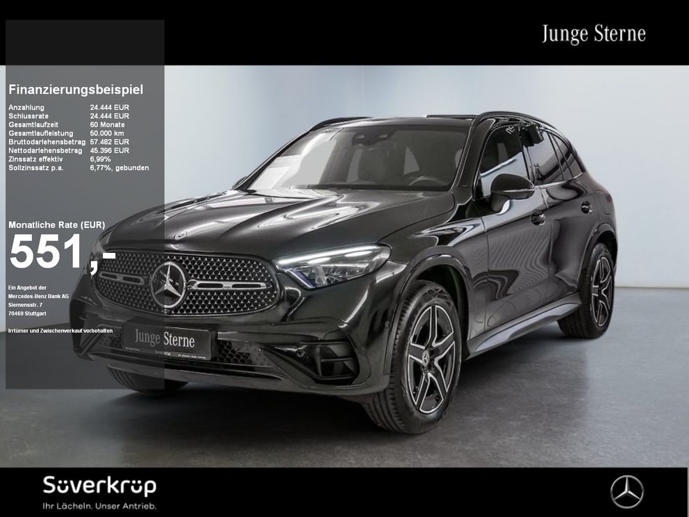 MERCEDES-BENZ GLC 400 e 4M , BURM AMG NIGHT DISTR SPUR PANO