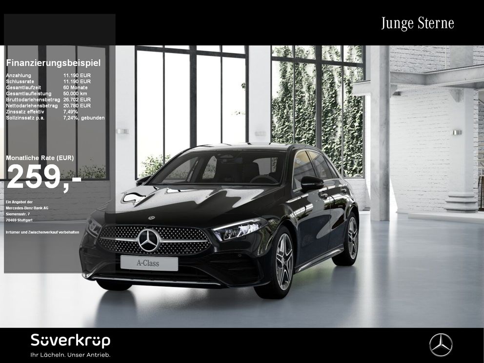 MERCEDES-BENZ A 200 // AMG DISTR KAMERA SPUR PDC SHZ