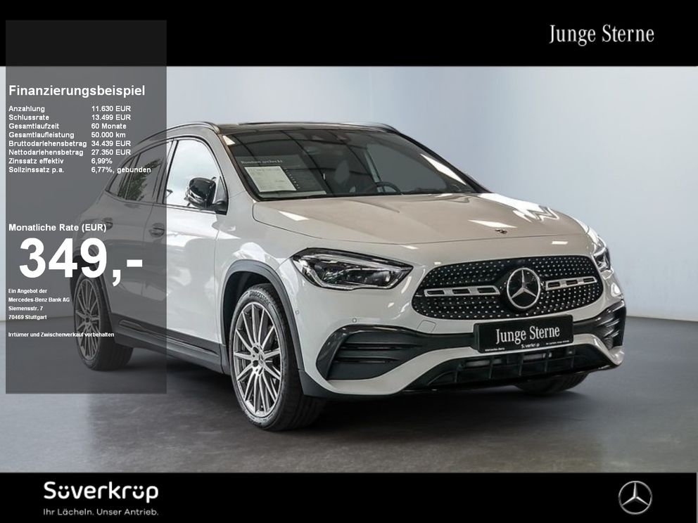 MERCEDES-BENZ GLA 200 d BURM AMG NIGHT DISTR PANO SPUR KAMERA