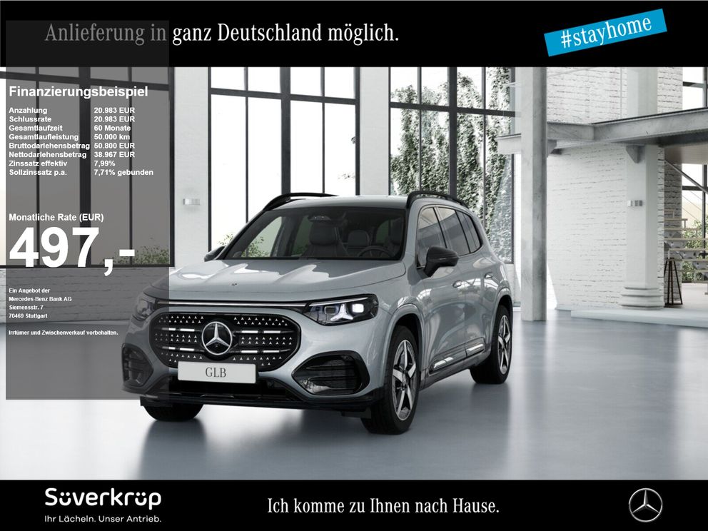 MERCEDES-BENZ GLB 350 4MATIC elektrisch AMG BURM NIGHT MEMO