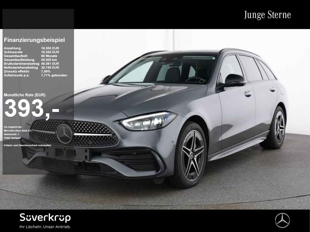 MERCEDES-BENZ C 300 T e , AMG BURM NIGHT MEMO 360 AHK DISTR
