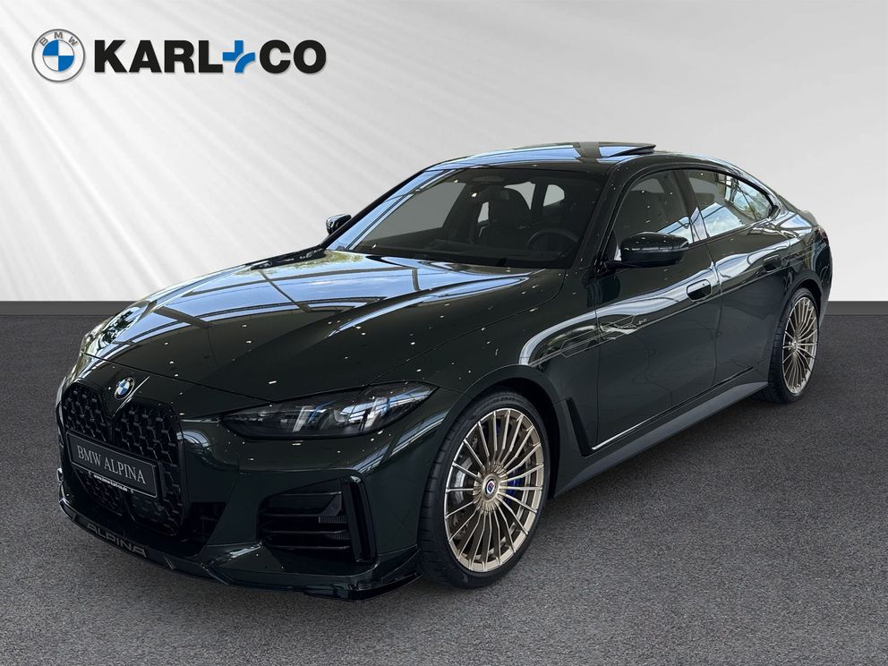 ALPINA B4 GT Gran Coupe Individuallack Brewster Green Uni