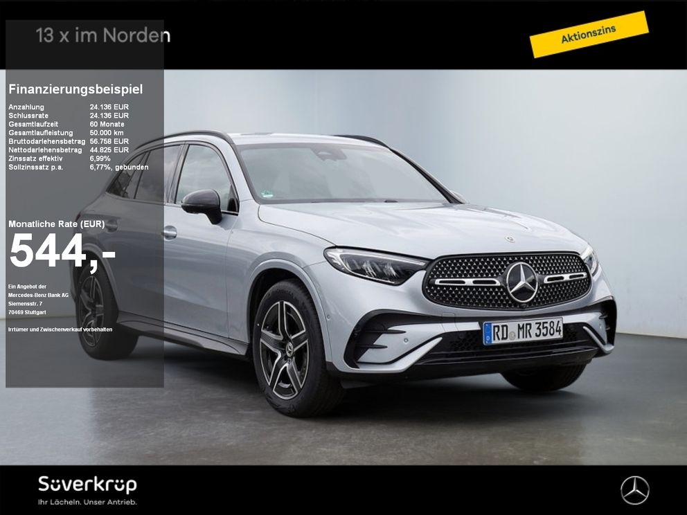 MERCEDES-BENZ GLC 200 d 4MATIC AMG NIGHT MEMO 360 AHK DISTR