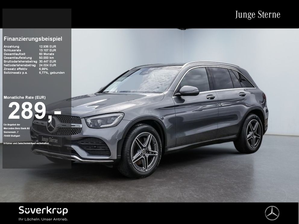 MERCEDES-BENZ GLC 220 d 4M AMG STANDH PANO PDC SHZ MULTI