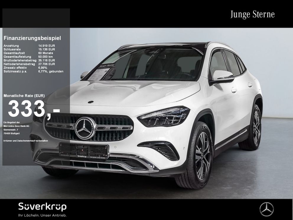 MERCEDES-BENZ GLA 250 e , PROGRESSIVE SPUR PANO AHK KAMERA