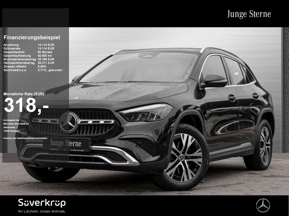MERCEDES-BENZ GLA 250 e , PROGRESSIVE SPUR AHK KAMERA PDC SHZ