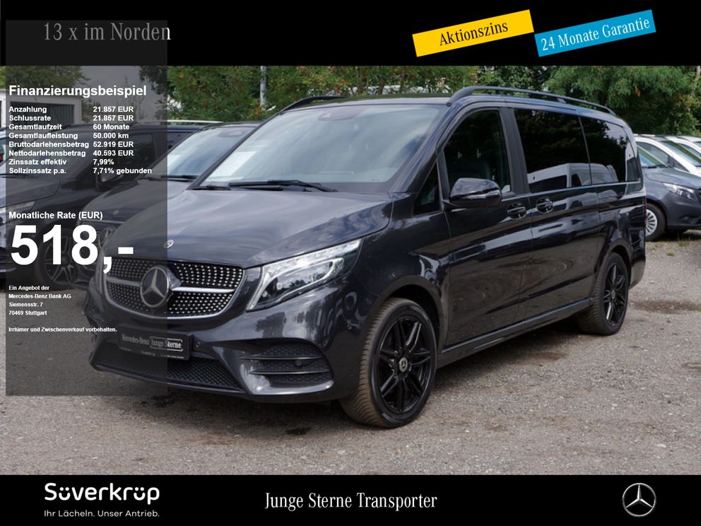 MERCEDES-BENZ V 300 EXCLUSIVE AMG ALLRAD AVANTGARDE NIGHT PANO