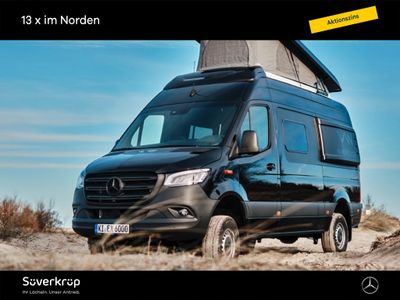 MERCEDES-BENZ Sprinter 319 WOMO 4x4 Aufstelldach Küche DISTR