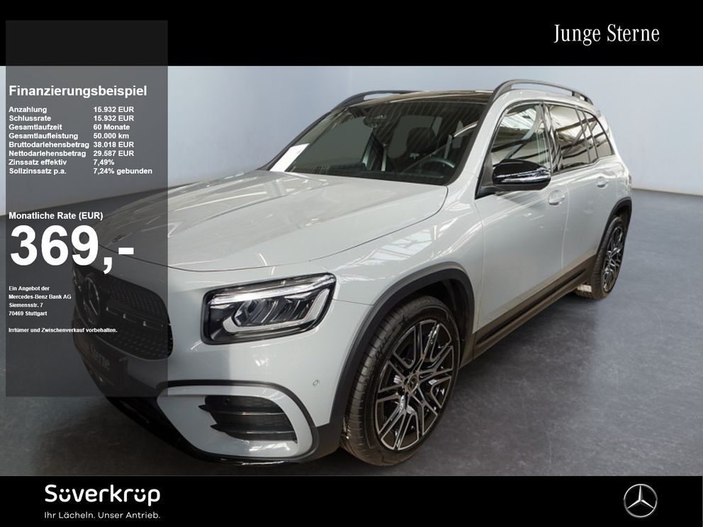 MERCEDES-BENZ GLB 200 d | AMG NIGHT AHK DISTR KAMERA PANO SPUR