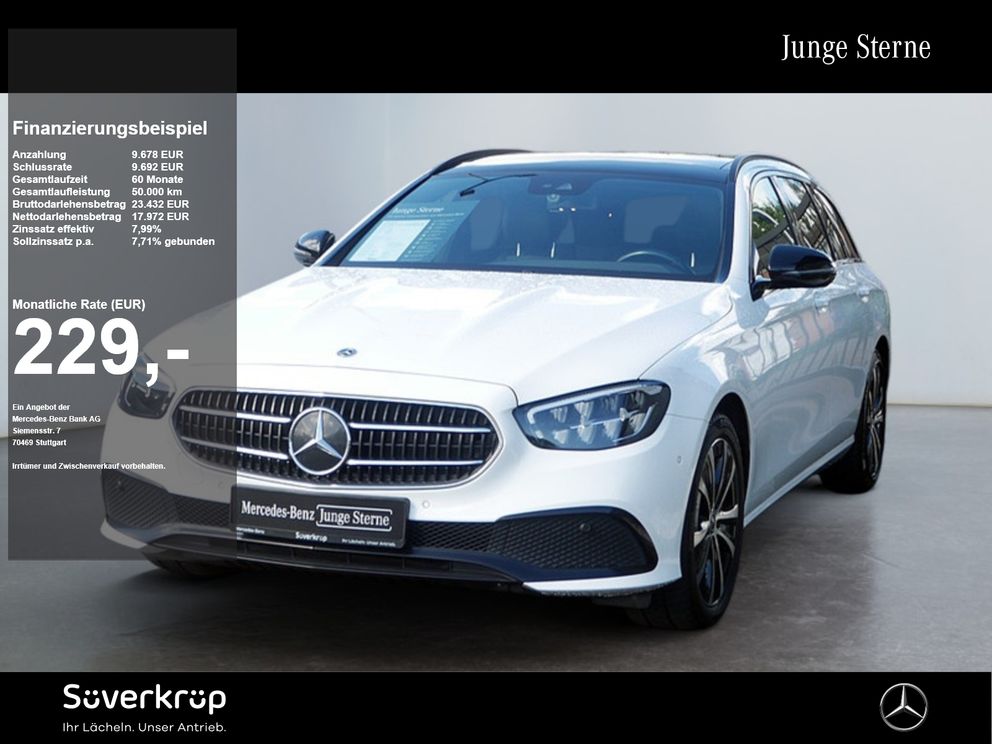 MERCEDES-BENZ E 300 T de AVANTGARDE NIGHT WIDE MEMO KAMERA PDC