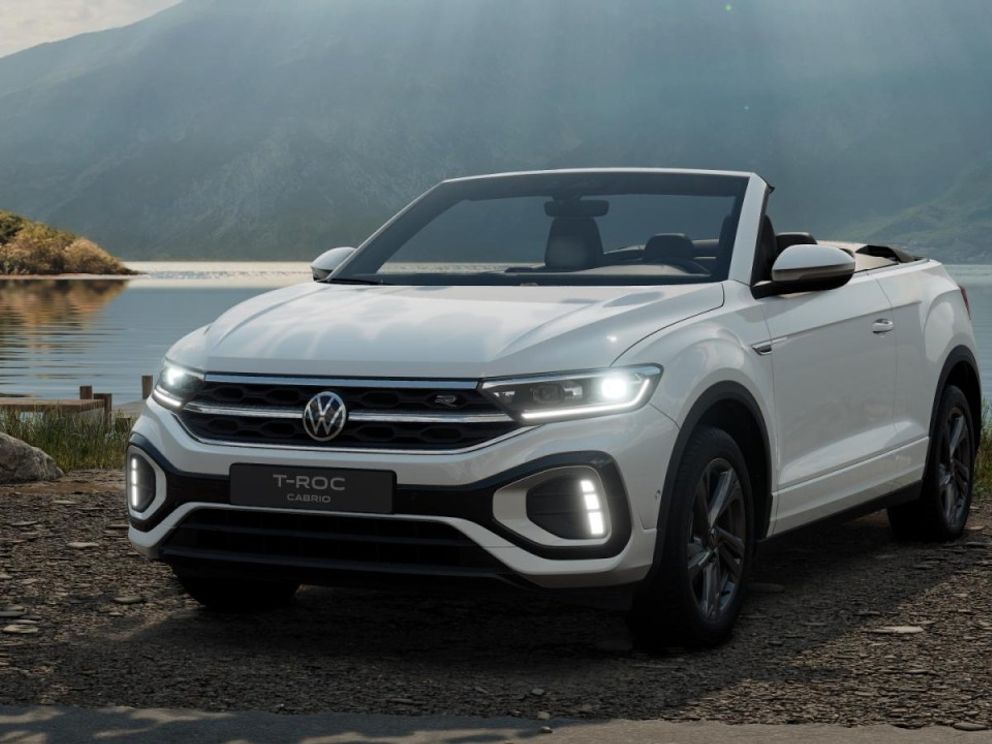 VW T-Roc Cabriolet R-Line 1.5 l TSI OPF 110 kW (150 PS) 7-Gang-Doppelkupplungsgetriebe DSG