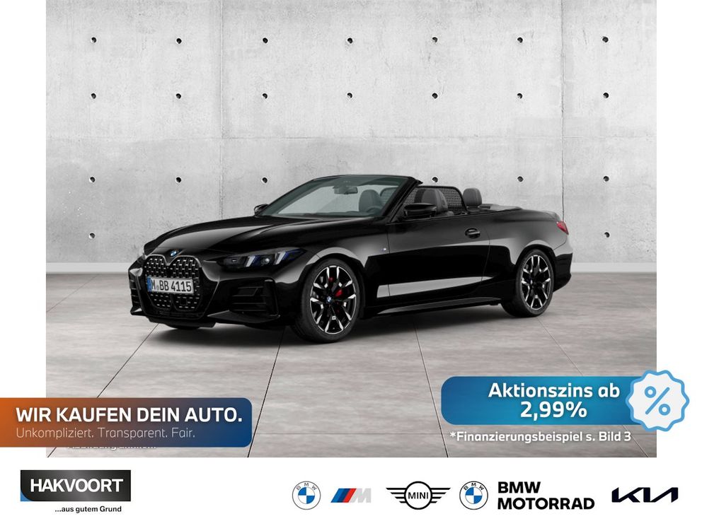 BMW 430i xDrive Cabrio M Sportpaket Pro LED AHK LM 19