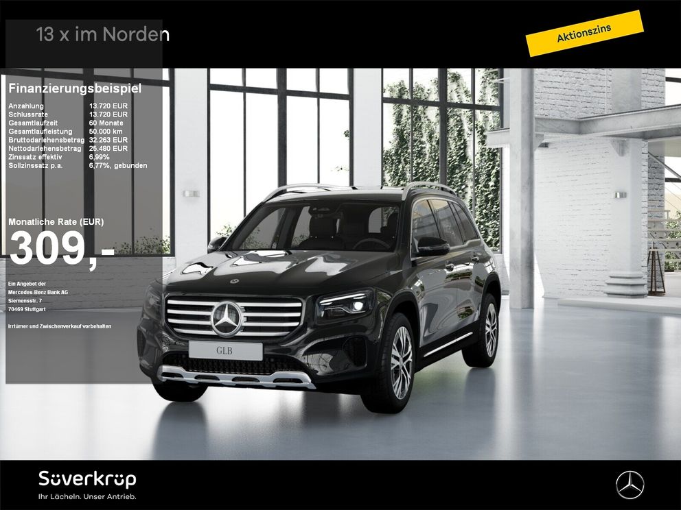MERCEDES-BENZ GLB 200 d , PROGRESSIVE MULTI AHK DISTR KAMERA