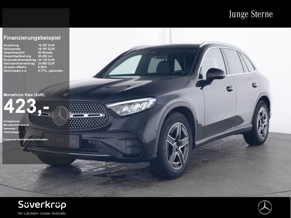 MERCEDES-BENZ GLC 200 4M , AMG SPUR PANO AHK KAMERA PDC SHZ