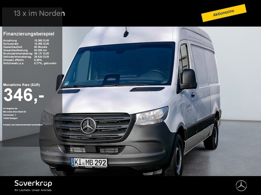 MERCEDES-BENZ Sprinter 315 KASTEN L2H2 KAMERA/SPUR/TEMPOMAT/MBUX