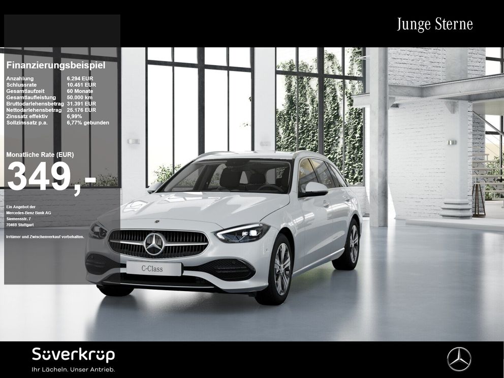 MERCEDES-BENZ C 300 e T //  AVANTGARDE MEMO 360 AHK KAMERA PDC
