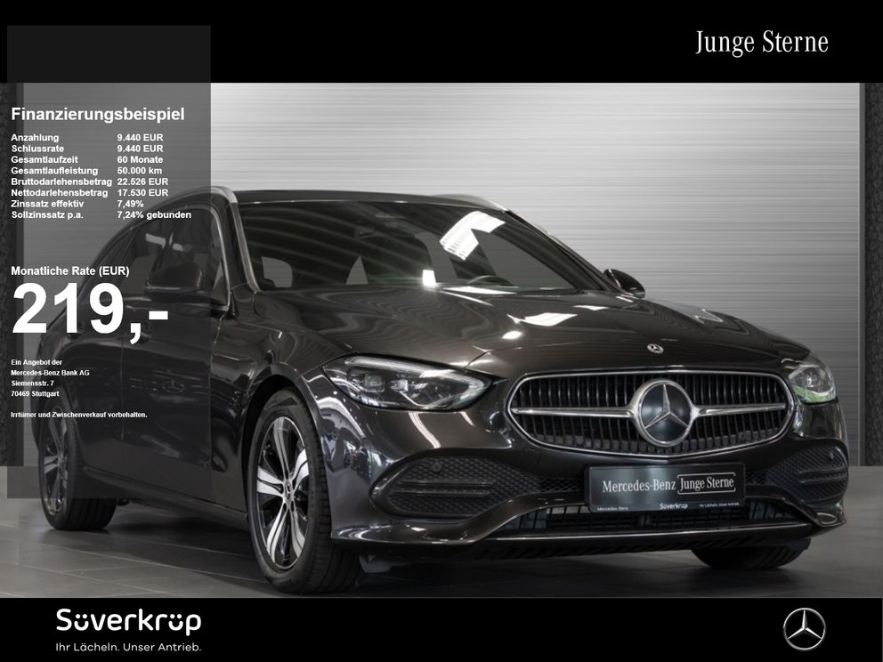 MERCEDES-BENZ C 220 d T  // AVANTGARDE KAMERA SPUR PDC SHZ