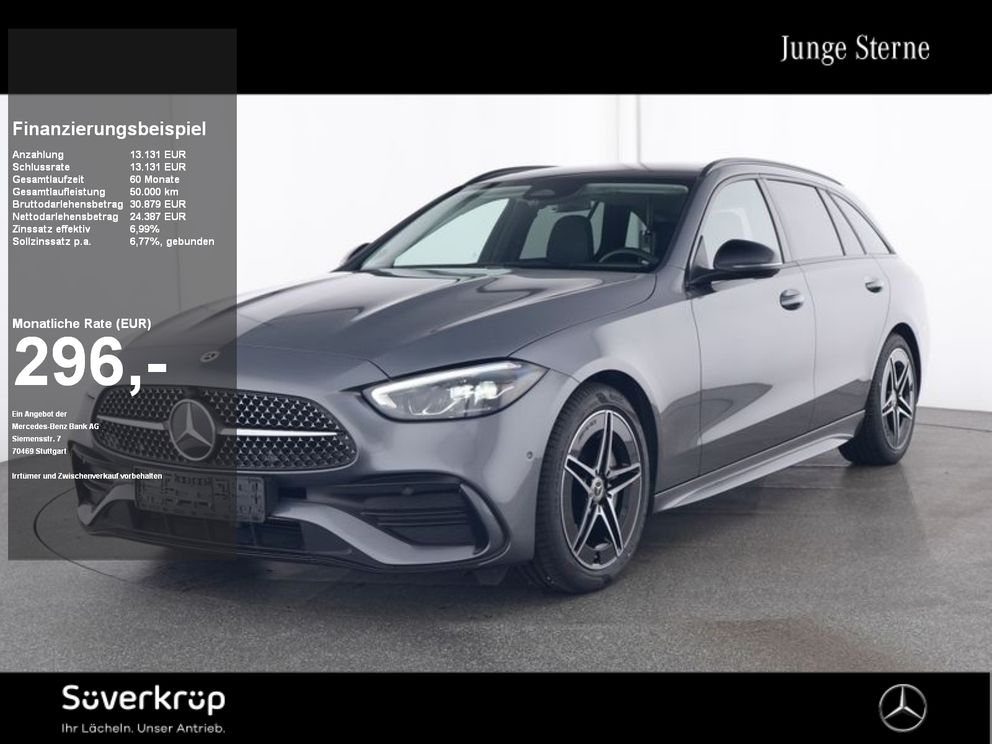 MERCEDES-BENZ C 180 T , AMG NIGHT SPUR PANO KAMERA PDC SHZ
