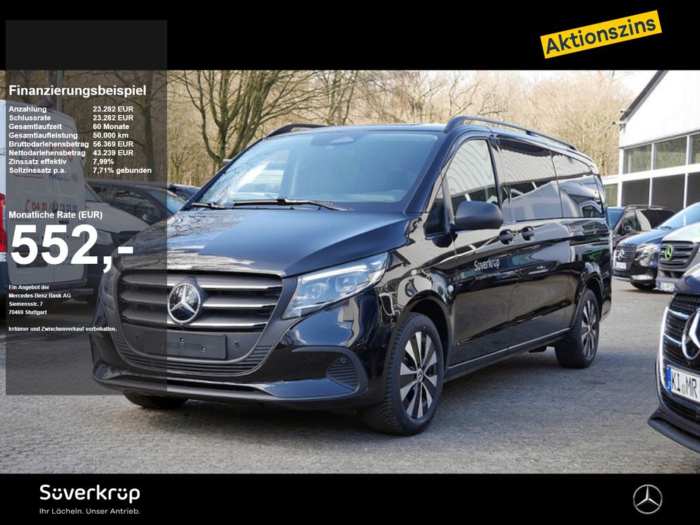 MERCEDES-BENZ Vito 116 Tourer SELECT Extralang 9Sitz Standhzg Leder Distro