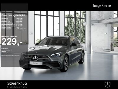 MERCEDES-BENZ C 200 T 4M AMG NIGHT AHK KAMERA PANO SPUR PDC