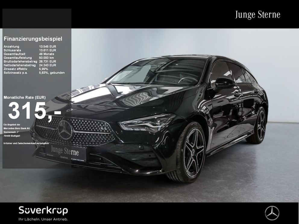 MERCEDES-BENZ CLA 250 e SB , AMG PREMIUM NIGHT SPUR PANO AHK
