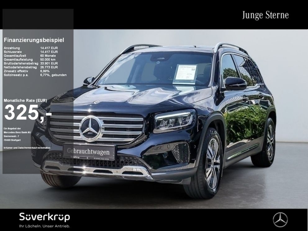 MERCEDES-BENZ GLB 200 // PROGRESSIVE SPUR PANO AHK KAMERA PDC
