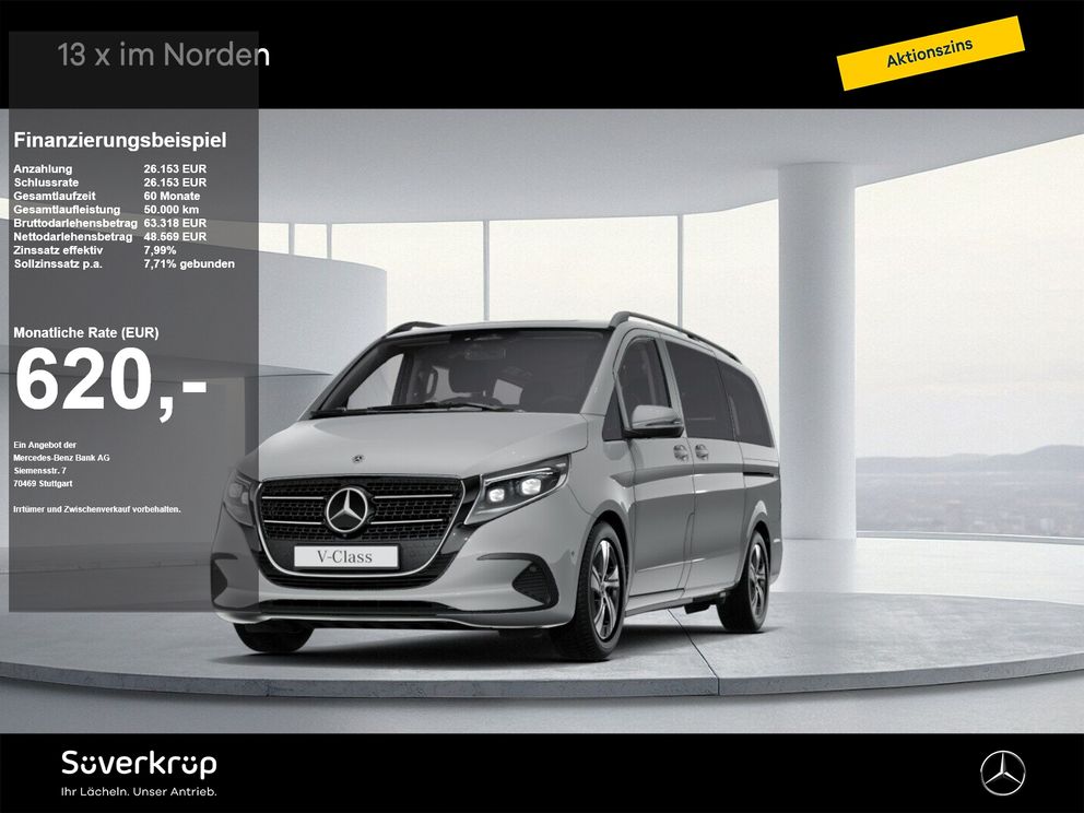 MERCEDES-BENZ V 220 d STYLE WINTER-PAKET STANDHZG LED 7SITZER