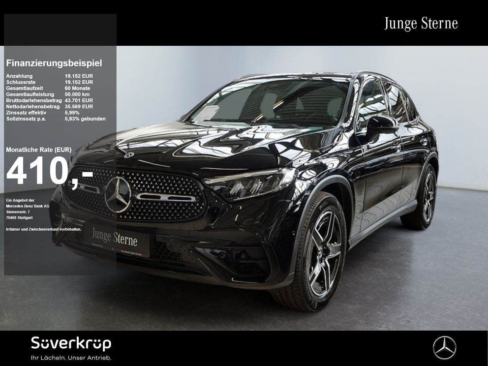 MERCEDES-BENZ GLC 220 d 4M | AMG BURM NIGHT MEMO 360 AHK DISTR