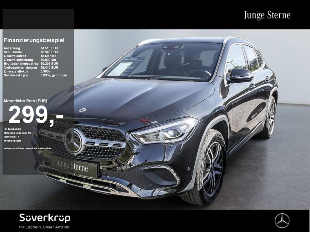 MERCEDES-BENZ GLA 250 , PROGRESSIVE SPUR AHK SHZ