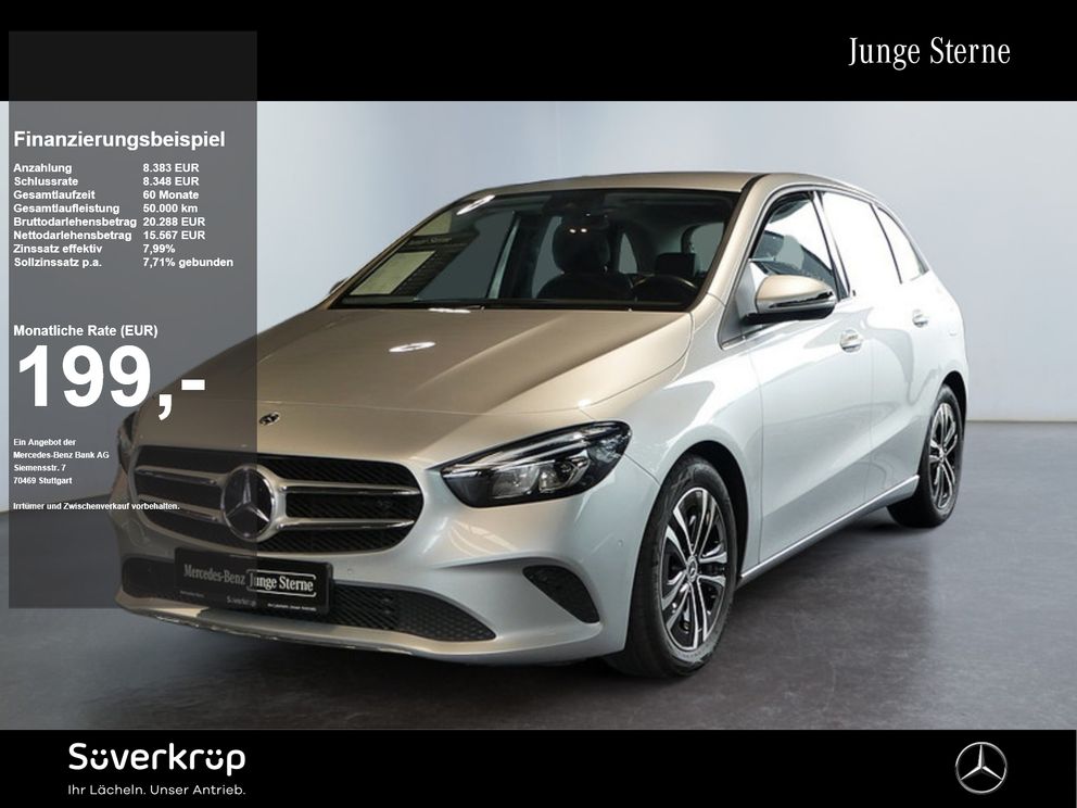 MERCEDES-BENZ B 200 d KAMERA SPUR PDC SHZ