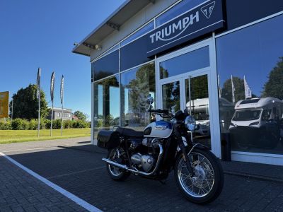 TRIUMPH Bonneville T100 Seitentaschen+Wartuung neu