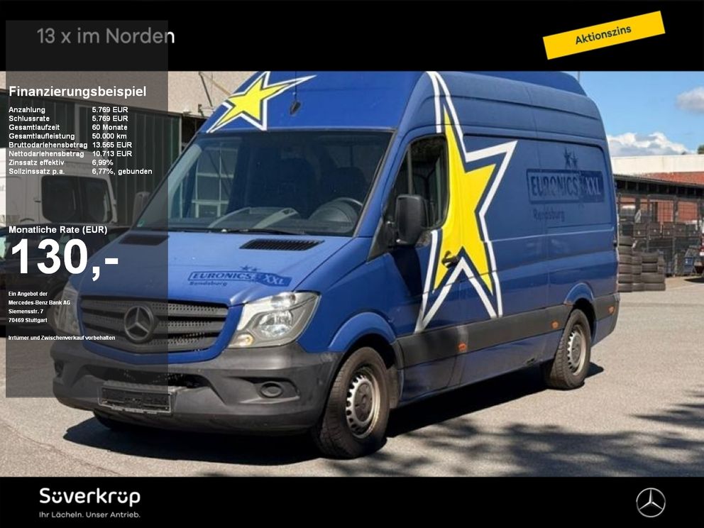 MERCEDES-BENZ Sprinter 314 KASTEN L2H3 SUPERHOCHDACH HOLZFUßBODEN RADIO