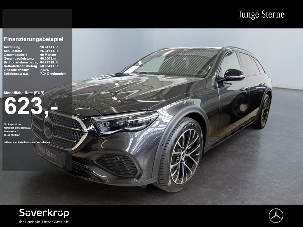 MERCEDES-BENZ E 450 T 4M All-Terrain AVANTGARDE BURM NIGHT 360