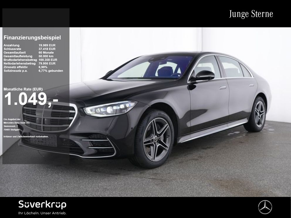 MERCEDES-BENZ S 450 d 4M L , AMG BURM MEMO 360 AIRMATIC DISTR