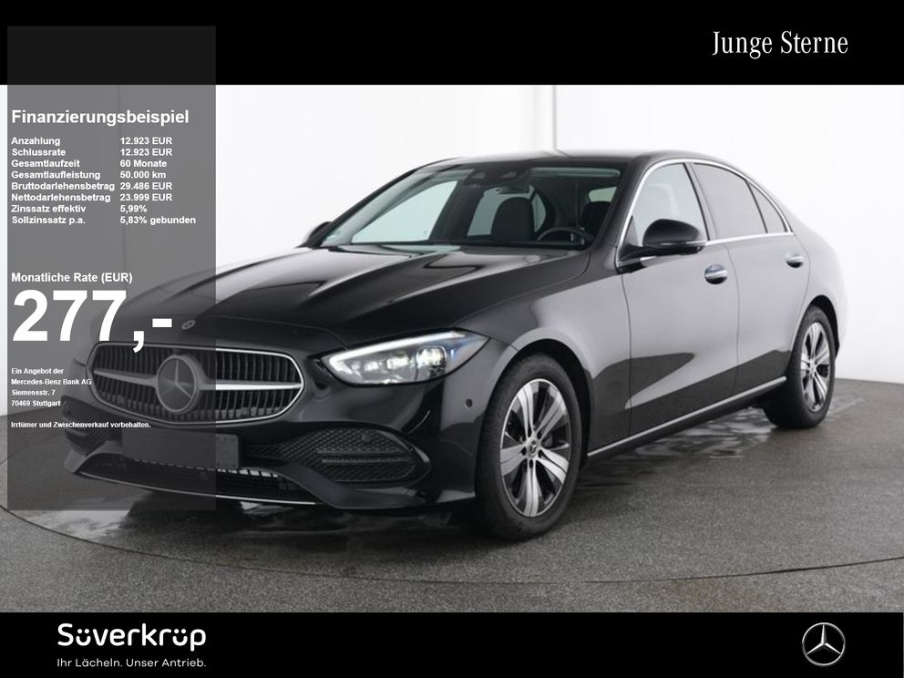 MERCEDES-BENZ C 220 d , AVANTGARDE PREMIUM MEMO 360 DISTR SPUR