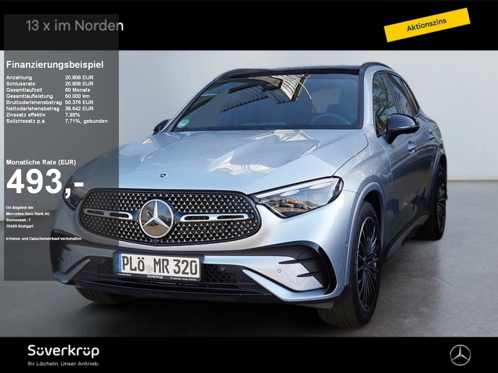 MERCEDES-BENZ GLC 220 d 4MATIC AMG NIGHT MEMO 360 AHK DISTR