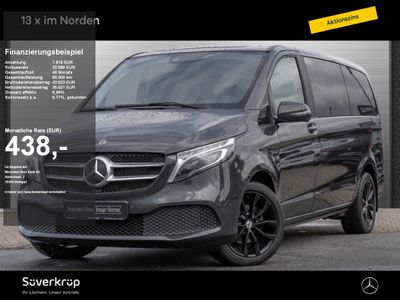 MERCEDES-BENZ V 220 lang LED MBUX Navi Distronic AHK Kamera Leder el. Schiebetür Tisch Easy Pack