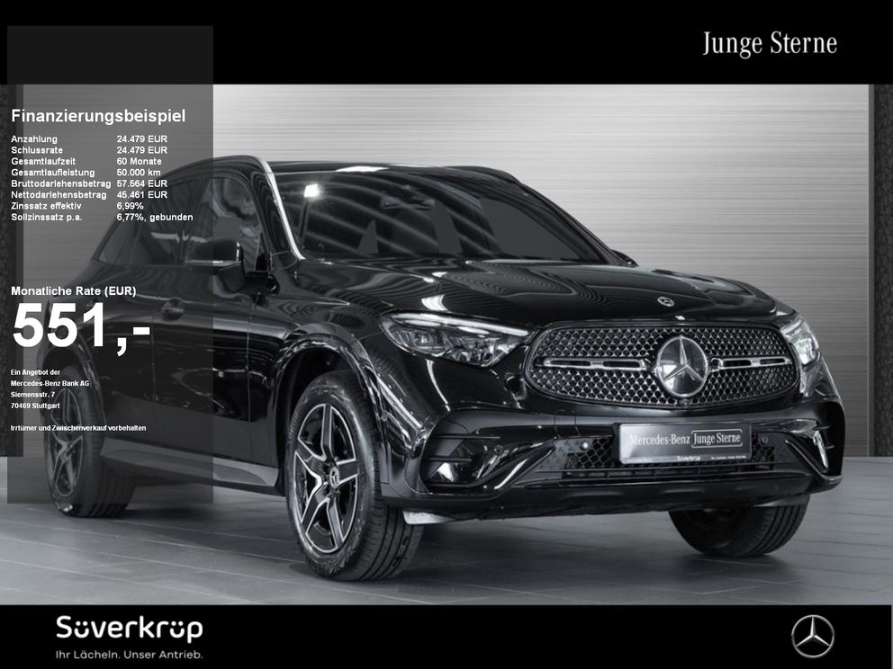 MERCEDES-BENZ GLC 400 e 4M , BURM AMG NIGHT SPUR PANO STANDH