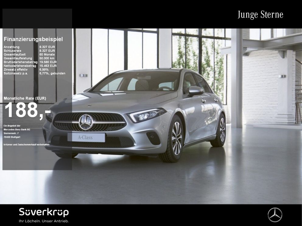 MERCEDES-BENZ A 180 d KAMERA SPUR PDC SHZ