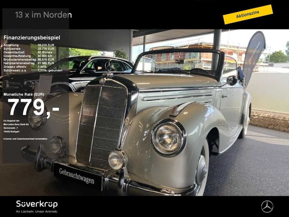 MERCEDES-BENZ 220 Cabrio KOM