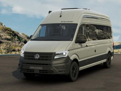 VW California NFZ Der neue Grand California Dune 680 Motor: 2,0 l TDI EURO VI-e SCR Frontantrieb 120 kW Getriebe: Frontantrieb 8-Gang-Auto
