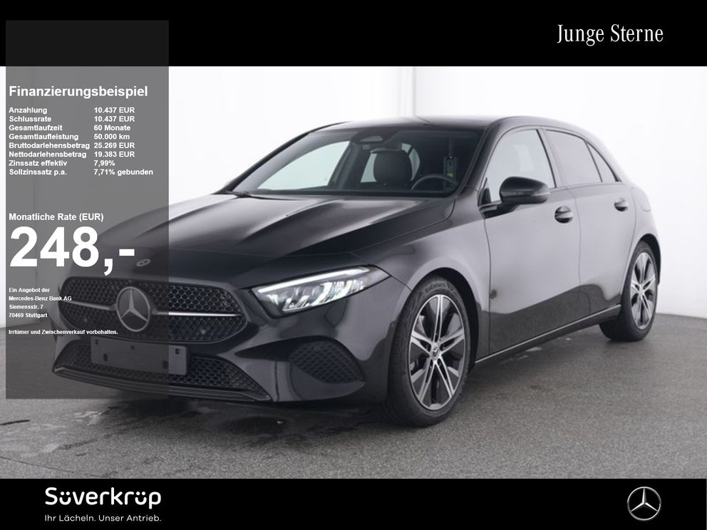MERCEDES-BENZ A 200 , NIGHT PROGRESSIVE AHK KAMERA PANO SPUR