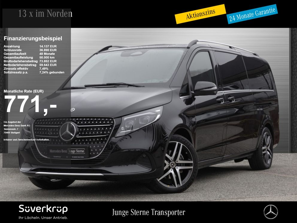 MERCEDES-BENZ V 300 AVANTGARDE XL BURM WINTER STANDH 7SITZ AHK NAVI