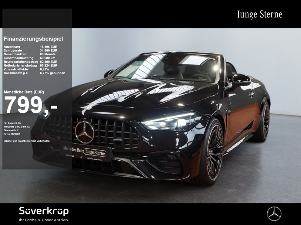 MERCEDES-BENZ CLE 53 AMG 4M+ Cabrio , AMG BURM NIGHT MEMO 360