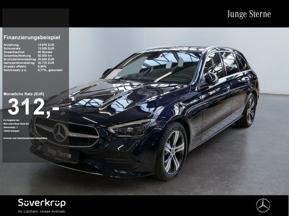 MERCEDES-BENZ C 300 d T AVANTGARDE SPUR KAMERA PDC SHZ