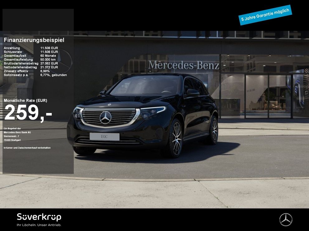 MERCEDES-BENZ EQC 400 4M MULTI KAMERA SPUR STANDH PDC SHD SHZ