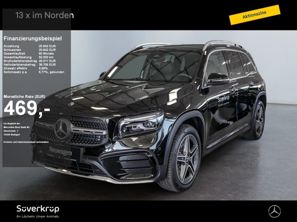 MERCEDES-BENZ GLB 200 d AMG SPUR KAMERA PDC SHZ MULTI